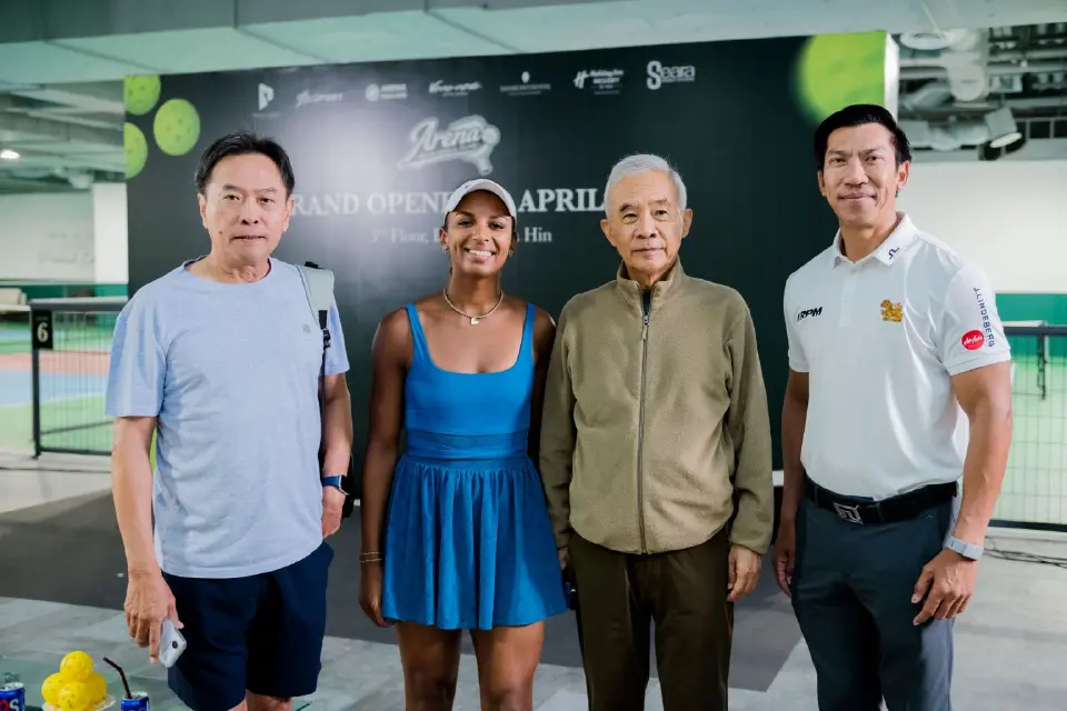 “สุวัจน์”เปิด Arena Pickleball สร้างนักกีฬาไทย ปั้นหัวหินสู่ Sport Destination