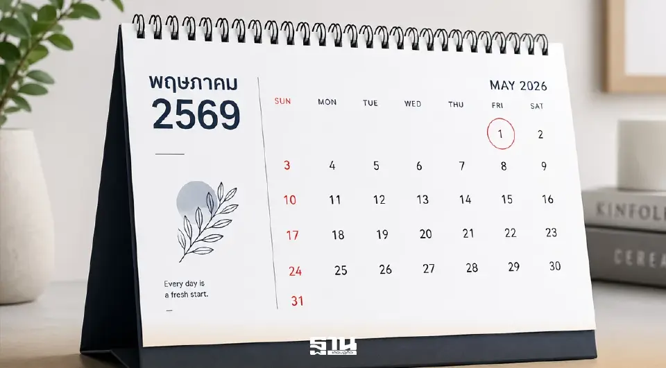 1 พฤษภาคม 2569 วันแรงงานแห่งชาติ ราชการหยุดไหม?