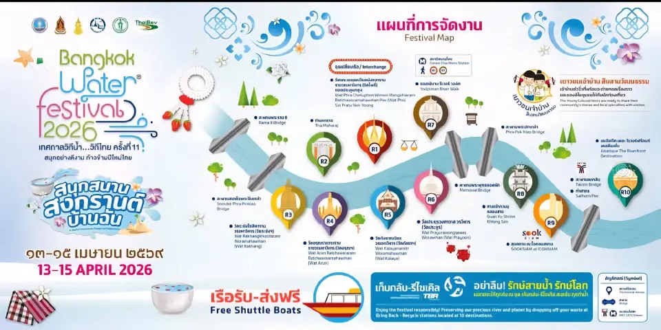 เปิดไฮไลท์งาน ‘สงกรานต์ 2569’ ทั่วไทย มัดรวมพิกัดสาดฉ่ำๆ กิจกรรม คอนเสิร์ตสุดปัง