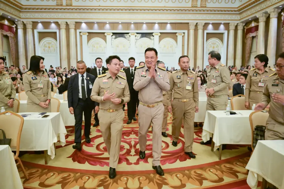 นายอนุทิน ชาญวีรกูล นายกรัฐมนตรี เป็นประธานในพิธีเปิดการประชุมสัมมนาการมอบนโยบายและแนวทางการจัดทำงบประมาณรายจ่ายประจำปีงบประมาณ พ.ศ. 2570 