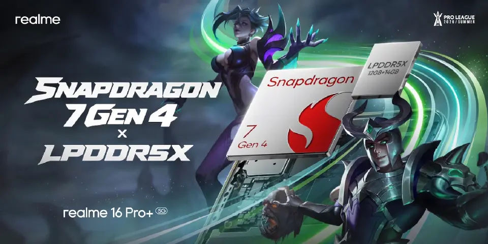 realme ลุยสนามโปรลีกนั่งแท่น Official Device Partner หนุนศึก RoV