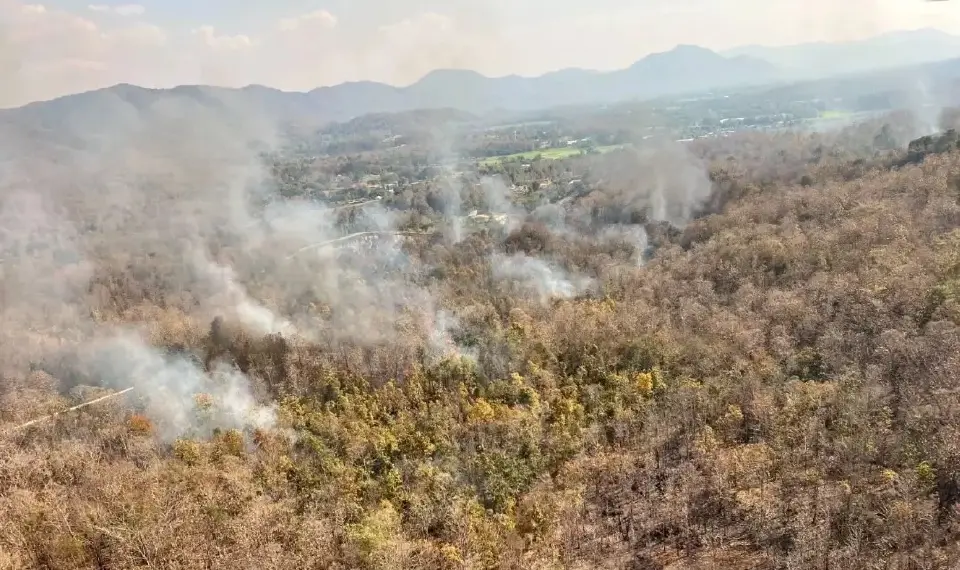 วิกฤตไฟป่าภาคเหนือทุบสถิติ! จุดความร้อนพุ่งสะสม 6.4 หมื่นจุด