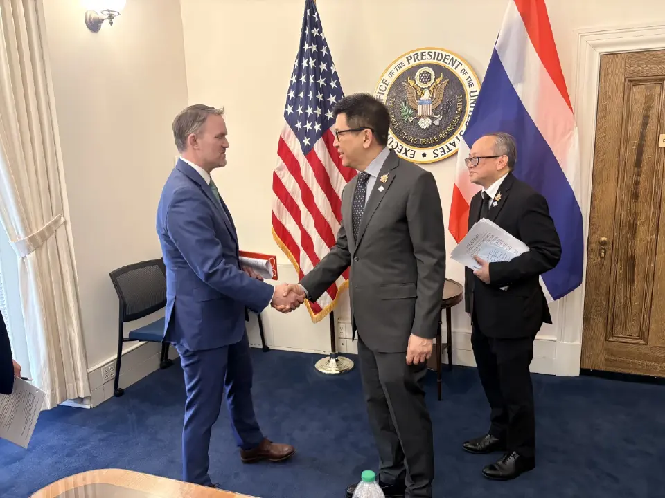 ไทย–สหรัฐ เร่งกระชับสัมพันธ์การค้า “เอกนิติ” หารือ USTR บนเวทีโลก