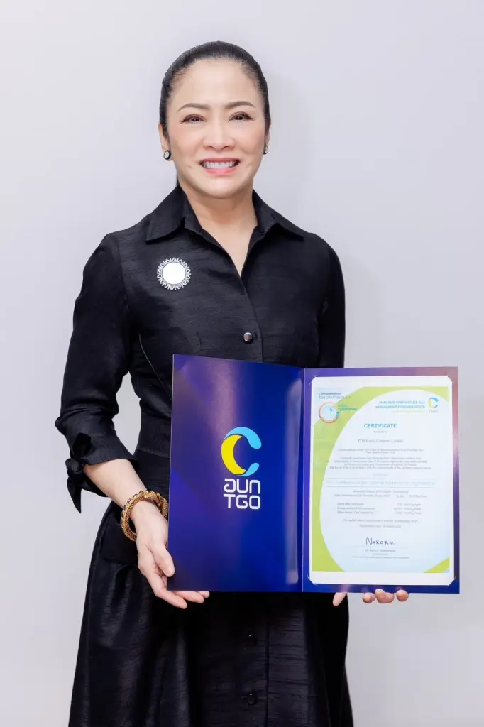 TTW คว้า CFO 2569 สะท้อนบริหารจัดการสิ่งแวดล้อมอย่างยั่งยืน