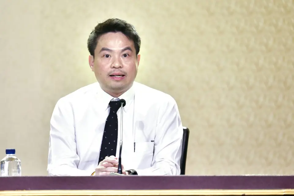 นายภราดร ปริศนานันทกุล รัฐมนตรีประจำสำนักนายกรัฐมนตรี แถลงถึงการจัดทำงบประมาณรายจ่ายประจำปีงบประมาณ พ.ศ. 2570 