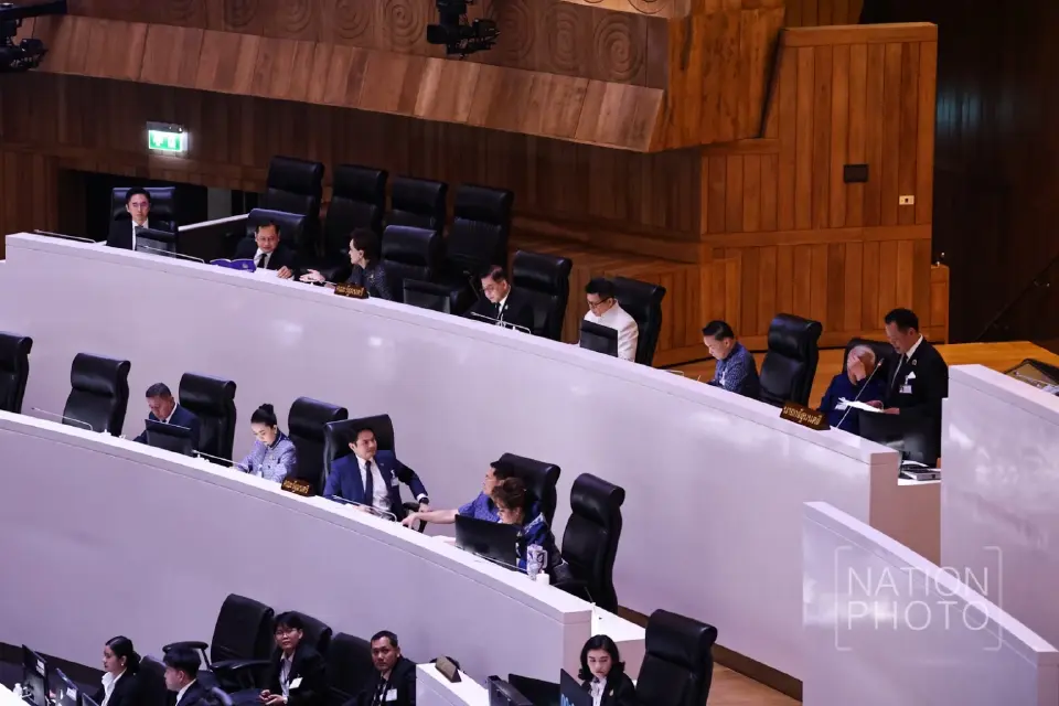 นายอนุทิน ชาญวีรกูล นายกรัฐมนตรี แถลงนโยบายรัฐบาลต่อรัฐสภา