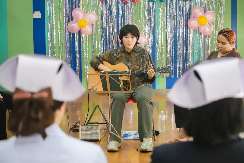 กิจกรรมดนตรีบำบัด เติมพลังใจให้ครอบครัวผู้ป่วยเด็ก เนื่องในวันครอบครัวสากล