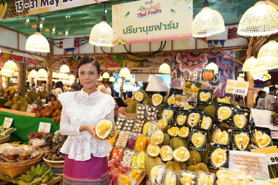 ทุเรียน 30 สายพันธุ์ + บุฟเฟต์ไม่อั้น 899 บาท ที่ไอคอนสยาม ถึง 31 พ.ค.
