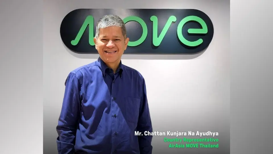 นายฉัททันต์ กุญชร ณ อยุธยา Head, Country Representative (Thailand) ของ AirAsia MOVE 