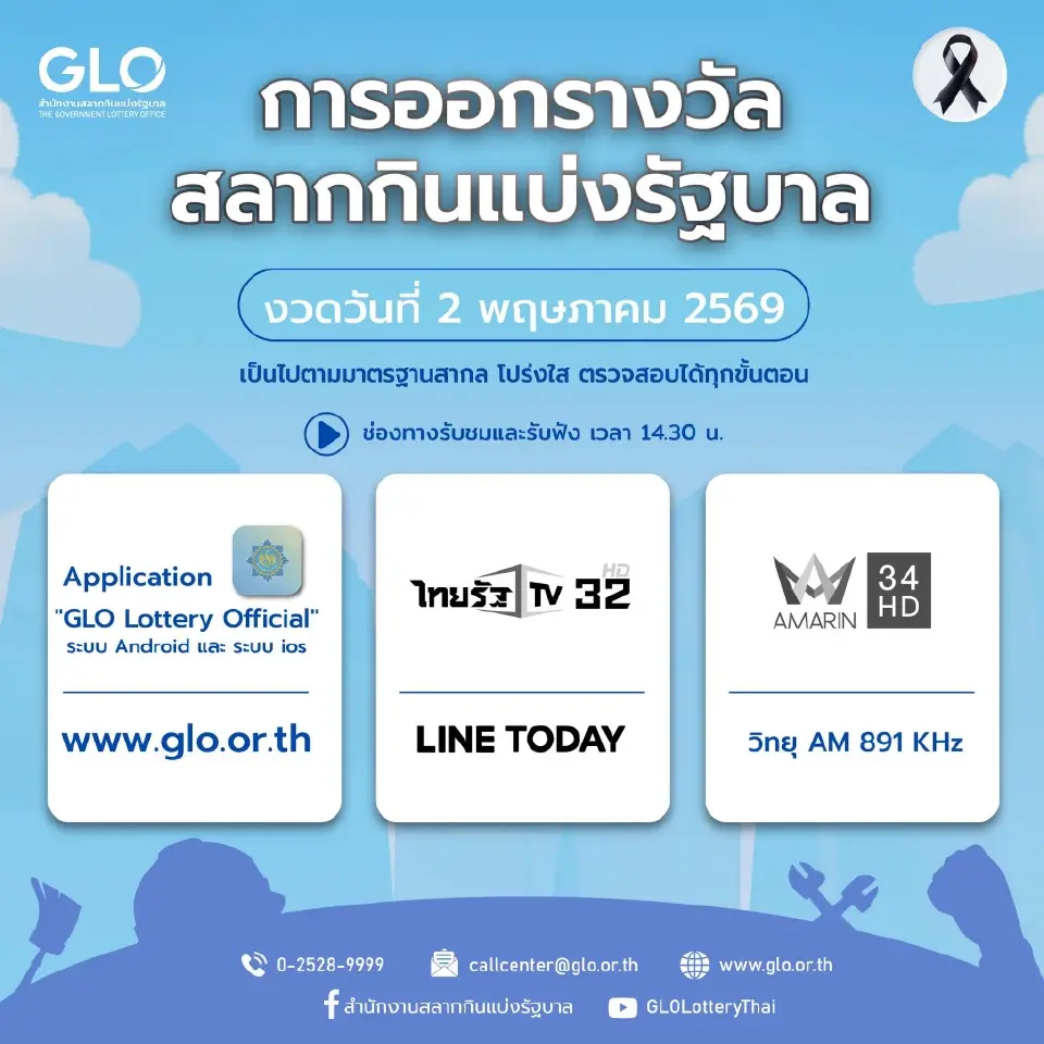 แนะช่องทางลุ้นหวย สลากกินแบ่งรัฐบาล 2 พ.ค..69