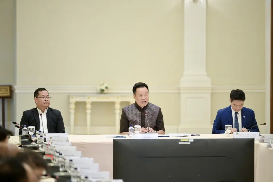 นายอนุทิน ชาญวีรกูล นายกรัฐมนตรีเป็นประธานการประชุมบูรณาการความร่วมมือภาครัฐ - เอกชนเพื่อยกระดับการป้องกันปราบปรามการทุจริต