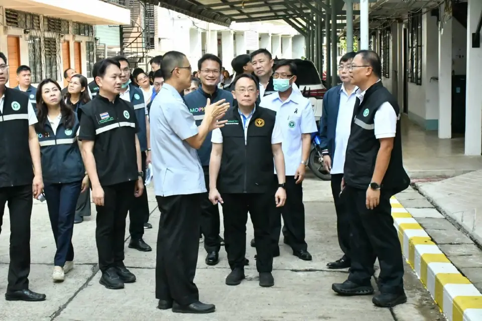 นพ.สมฤกษ์ จึงสมาน ปลัดกระทรวงสาธารณสุข พร้อมคณะ ลงพื้นที่ตรวจเยี่ยม รพ.ชายแดน จ.ตาก ( 11 พ.ค.69)
