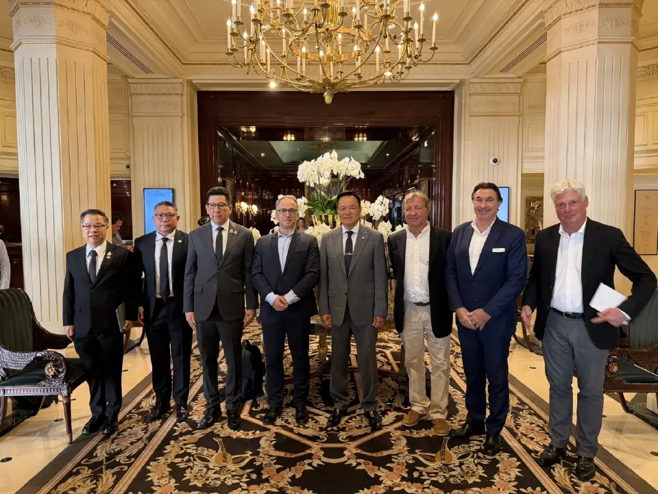  นายกรัฐมนตรี หารือกับประธานสมาคมการค้าไทย-ยุโรป Thai-European Business Association (TEBA) พร้อมกับผู้บริหารระดับสูงจากบริษัทสัญชาติฝรั่งเศส