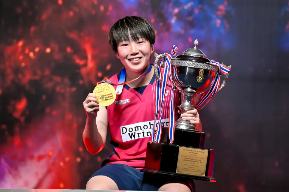 อากาเนะ ยามากูชิ จากญี่ปุ่น ชนะ เฉิน ยู่เฟย จากจีน  