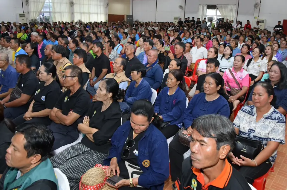 ‘วัชระพล' ดันประตูระบายน้ำจอมทอง แก้น้ำท่วม-แล้งซ้ำซาก หนุนเกษตรหนองบัวลำภู