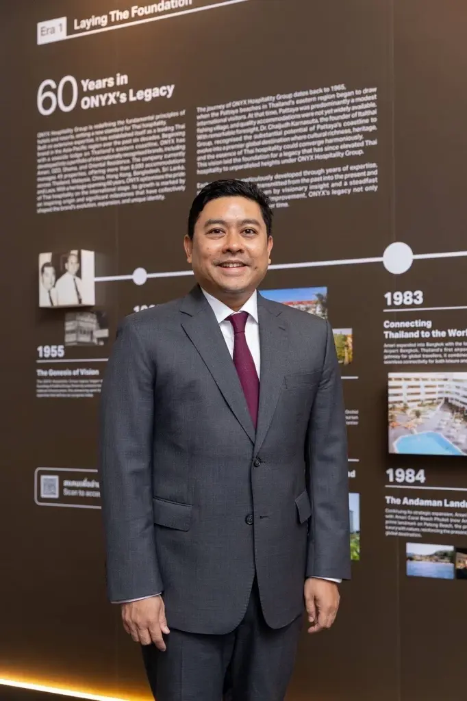 ยุทธชัย จรณะจิตต์ ประธานเจ้าหน้าที่บริหาร ออนิกซ์ ฮอสพิทาลิตี้ กรุ๊ป 