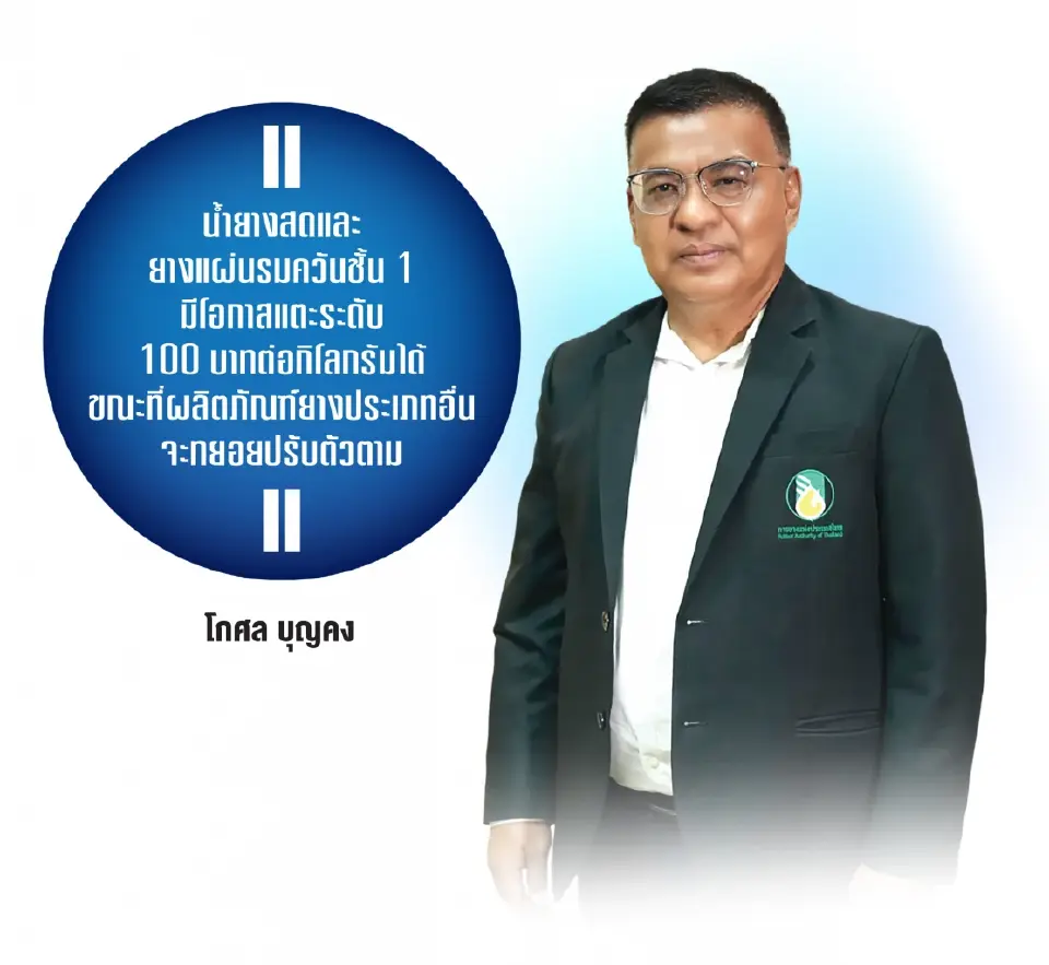นายโกศล บุญคง รักษาการแทนผู้ว่าการ การยางแห่งประเทศไทย(กยท) 