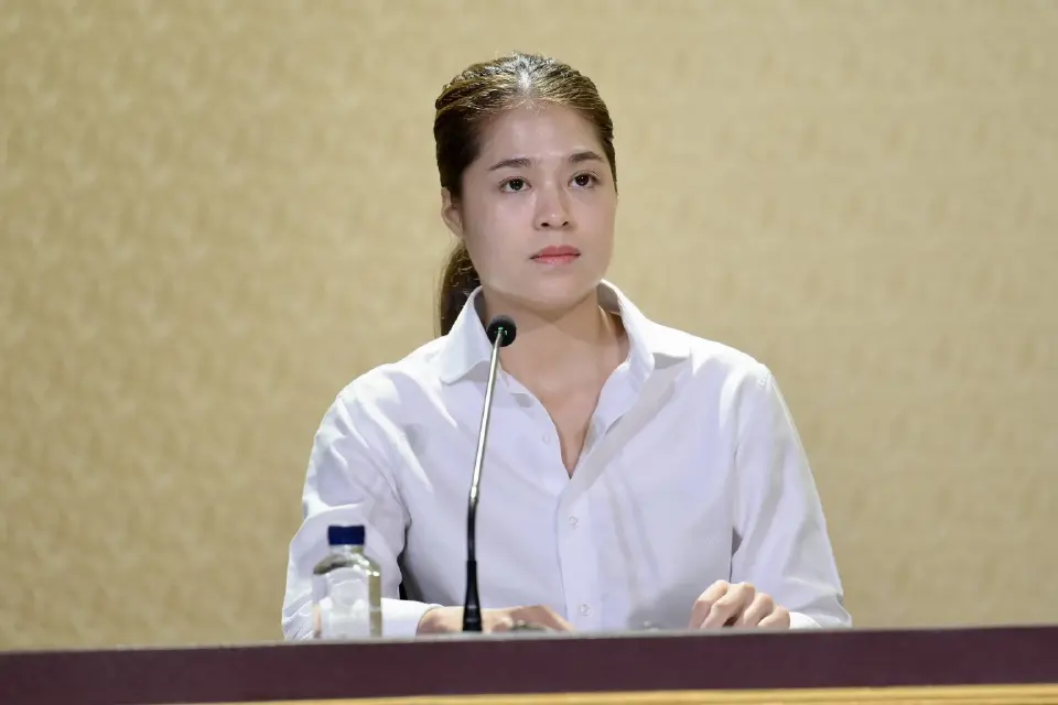   นางสาวพลอยทะเล ลักษมีแสงจันทร์ รองโฆษกประจำสำนักนายกรัฐมนตรี แถลงผลการประชุม ครม. วันที่ 26 พ.ค.2569 ทำเนียบรัฐบาล