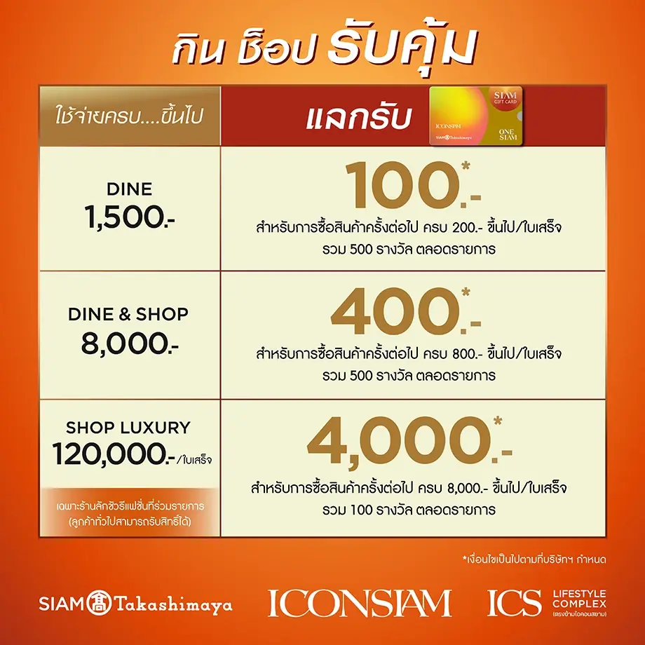 ไอคอนสยาม-ไอซีเอส อัดโปรแรง ‘Happy May Deals’ 7 วันเท่านั้น