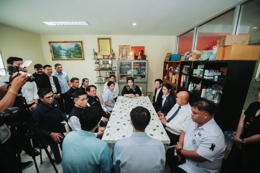 การลงพื้นที่ตรวจสอบโรงงานปลากระป๋อง จังหวัดสมุทรสาคร