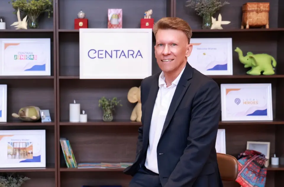  นายเดวิด มาร์เทนส์ รองประธานฝ่ายปฏิบัติการ โรงแรมและรีสอร์ทในเครือ Centara Hotels &amp; Resorts 