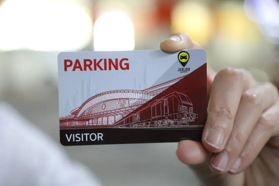 บัตรจอดรถของสถานีกลางกรุงเทพอภิวัฒน์ 