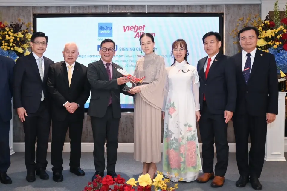 เมืองไทยประกันภัย MOU ‘Vietjet Group’ ยกระดับความร่วมมือทางธุรกิจ 