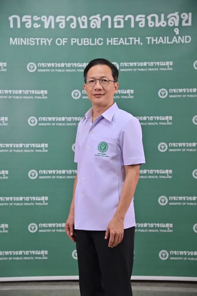 นายแพทย์ณัฐพงศ์ วงศ์วิวัฒน์ อธิบดีกรมการแพทย์
