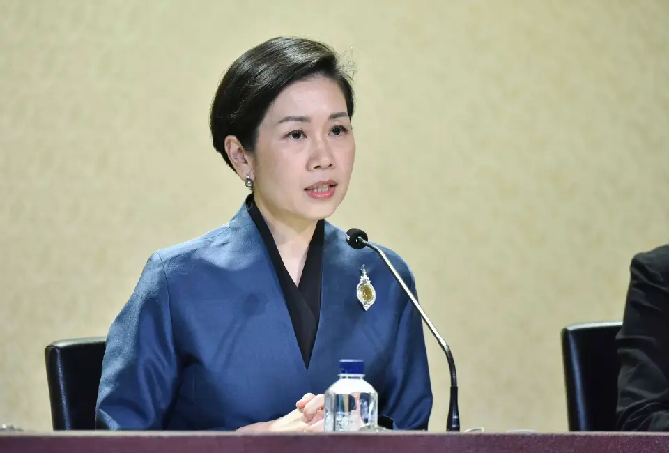  นางสาวรัชดา ธนาดิเรก โฆษกประจำสำนักนายกรัฐมนตรี แถลงผลการประชุม ครม. (12 พ.ค.2569) ทำเนียบรัฐบาล
