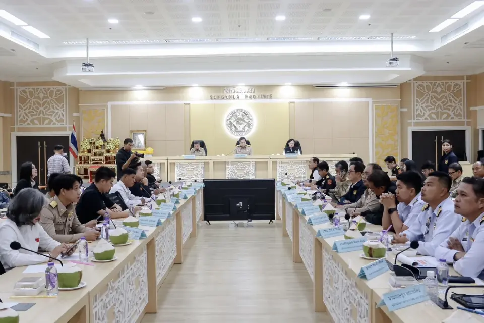 “สรรเพชญ”ลงพื้นที่สงขลาและภาคใต้ เร่งขับเคลื่อนโครงสร้างพื้นฐาน