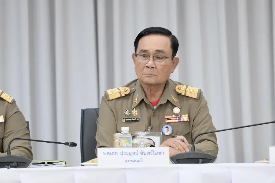 เปิดภาพ 'องคมนตรี' ร่วมประชุม กองบัญชาการ ปภ. เตรียมแผนรับมือภัยแล้ง-เอลนีโญ
