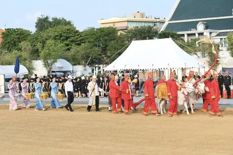 พระราชพิธีพืชมงคลจรดพระนังคัลแรกนาขวัญ ประจำปี 2569