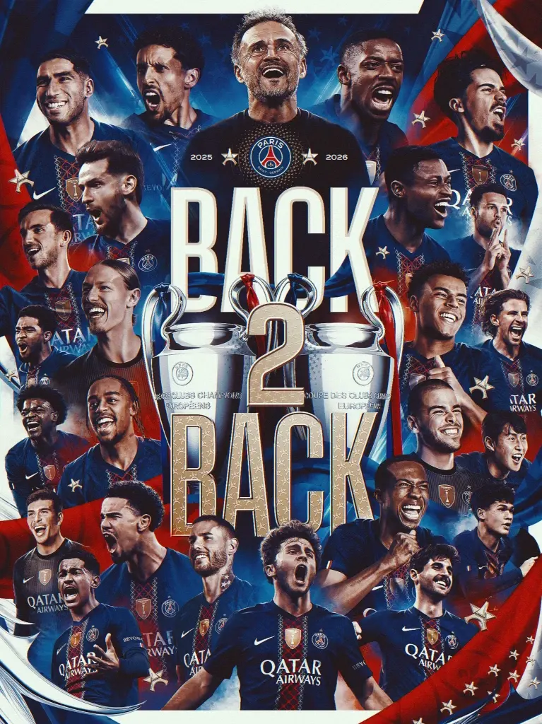เปแอสเช แม่นเป้า ดวลจุดโทษชนะ อาร์เซนอล 4-3 คว้าแชมป์ยูฟ่า แชมเปียนส์ ลีก UCL 2025/26 ไปครองเป็นสมัย 2 