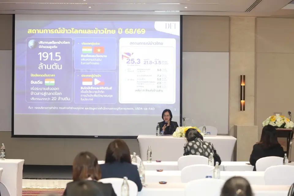 เปิดงานวิจัย มข. 'ข้าวยั่งยืน มาตรฐาน SRP' ตลาดโลกต้องการ ลดมลพิษ-กำไรดี