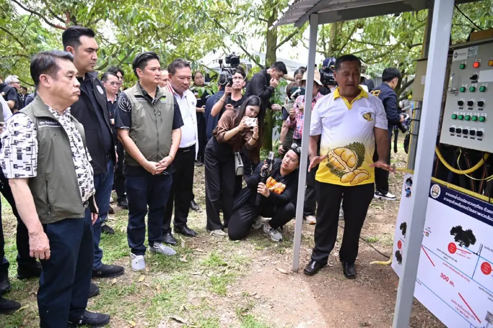 ‘สุริยะ’ สั่งคุมเข้มทุเรียนไทยไปจีน เปิดส่งออก 24 ชม. ดันเป้า 1.5 แสนล้าน