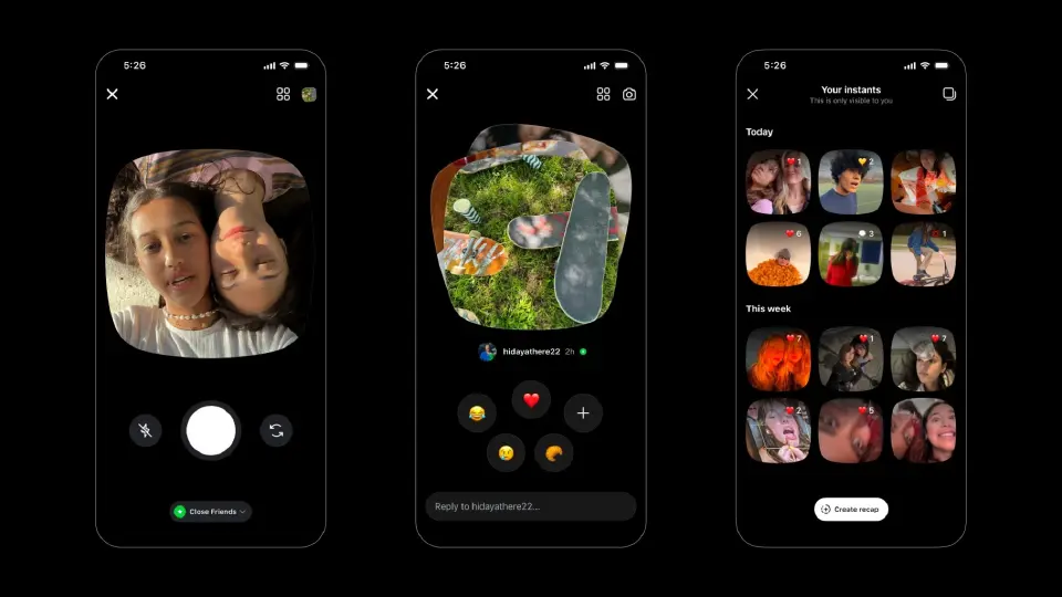 Instagram รุกหนัก เปิดตัว "Instants" ฟีเจอร์-แอปใหม่ เน้น "เรียล" ไร้ฟิลเตอร์