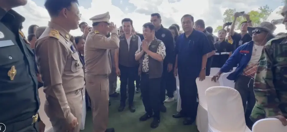 "สุริยะ" ชูนิ้วสู้ตาย-ลุยงานต่อที่อุดรฯ หลังแพทย์ CPR จนพ้นวิกฤต