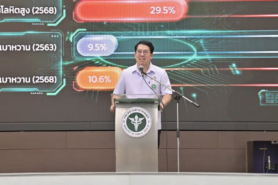 นายพัฒนา พร้อมพัฒน์ รัฐมนตรีว่าการกระทรวงสาธารณสุข 