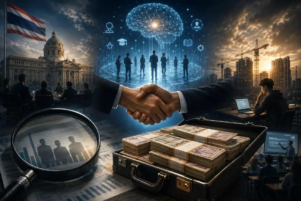ภาพประกอบข่าว โครงการ “TH-AI Passport” ของ สดช. วงเงิน 1,621 ล้านบาท แจก AI ฟรี 5 ล้านสิทธิ์