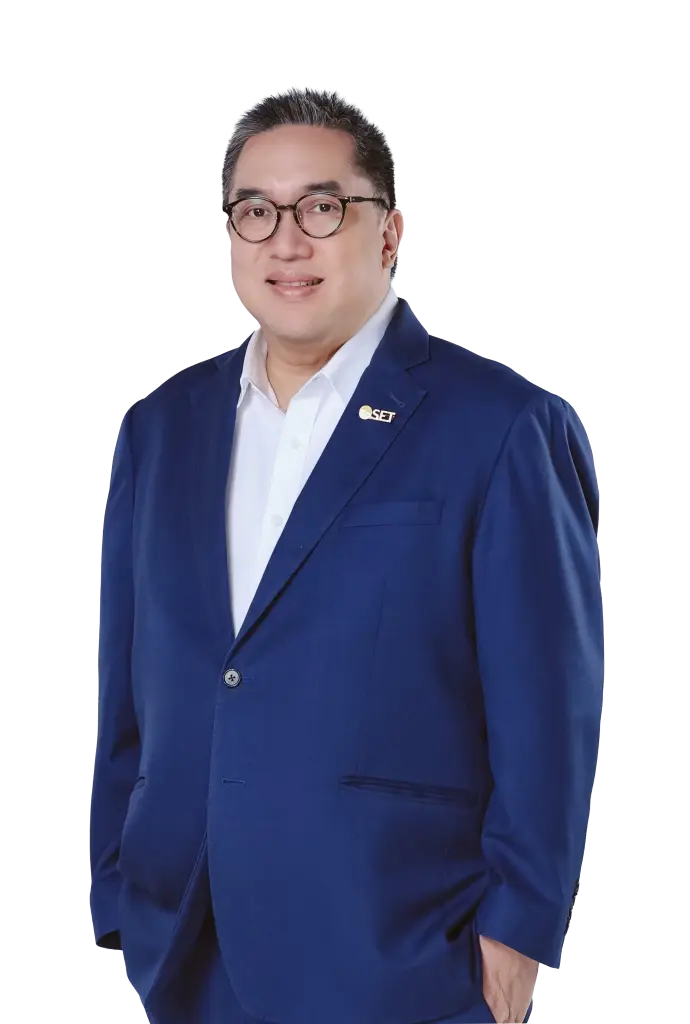 ศรพล ตุลยะเสถียร รองผู้จัดการ หัวหน้าสายงานกลยุทธ์องค์กรและการเงิน ตลาดหลักทรัพย์แห่งประเทศไทย (ตลท.)