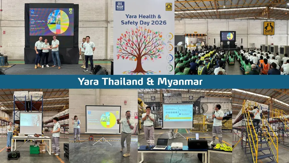 ยารา ประเทศไทย คว้ารางวัลความปลอดภัยโลก ไร้อุบัติเหตุต่อเนื่อง 7 ปี