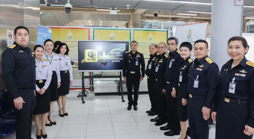 สรรพสามิตใช้ระบบ ‘Wine Fast Track’ นำร่องสนามบินสุวรรณภูมิ–ดอนเมือง 