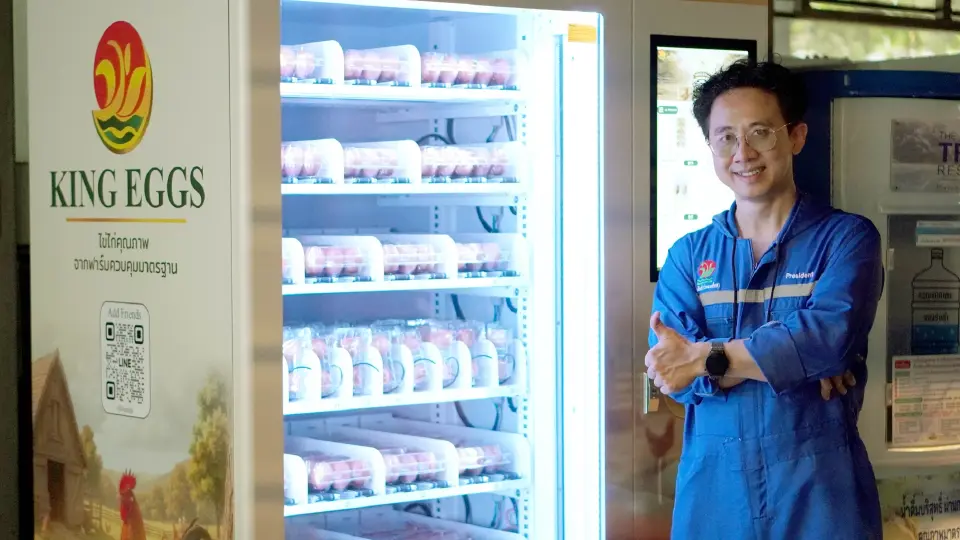 ปั้นโมเดล Farm to Table ขายไข่ผ่านตู้ Vending ตั้งเป้า 10,000 จุดทั่วไทย