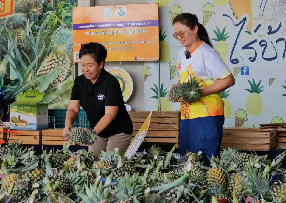 เกษตรกรที่เข้าร่วมแพลตฟอร์ม Born Thailand 