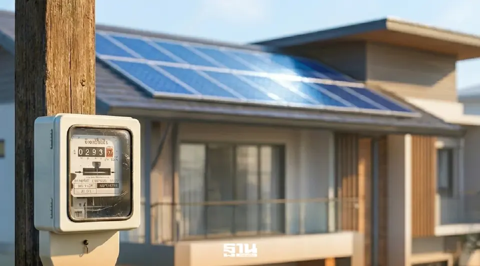 ภาพประกอบข่าว การติดตั้งระบบผลิตไฟฟ้าบนหลังคา (Solar Rooftop) 