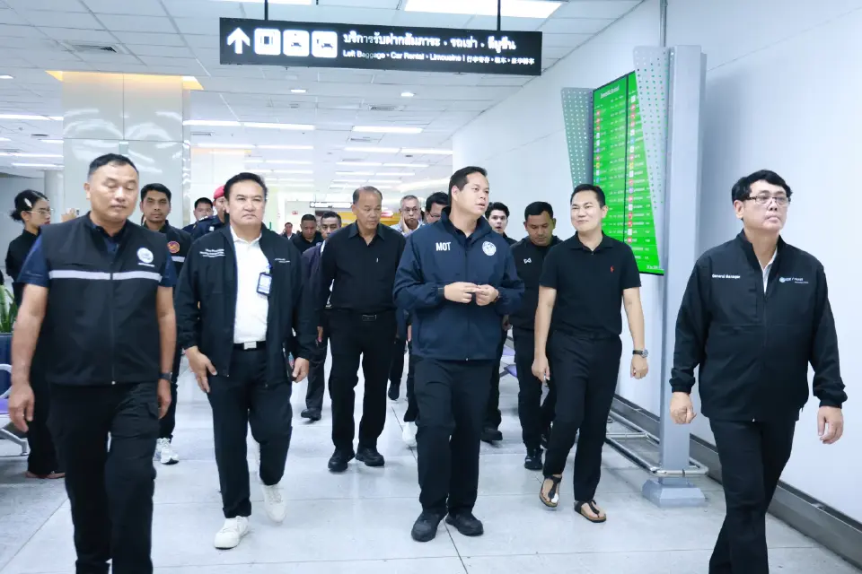 สรรเพชญ บุญญามณี รมช.คมนาคม ลงพื้นที่จังหวัดภูเก็ต เพื่อติดตามการแก้ไขปัญหาคมนาคม ทั้งทางบก ทางน้ำ และ ท่าอากาศยาน