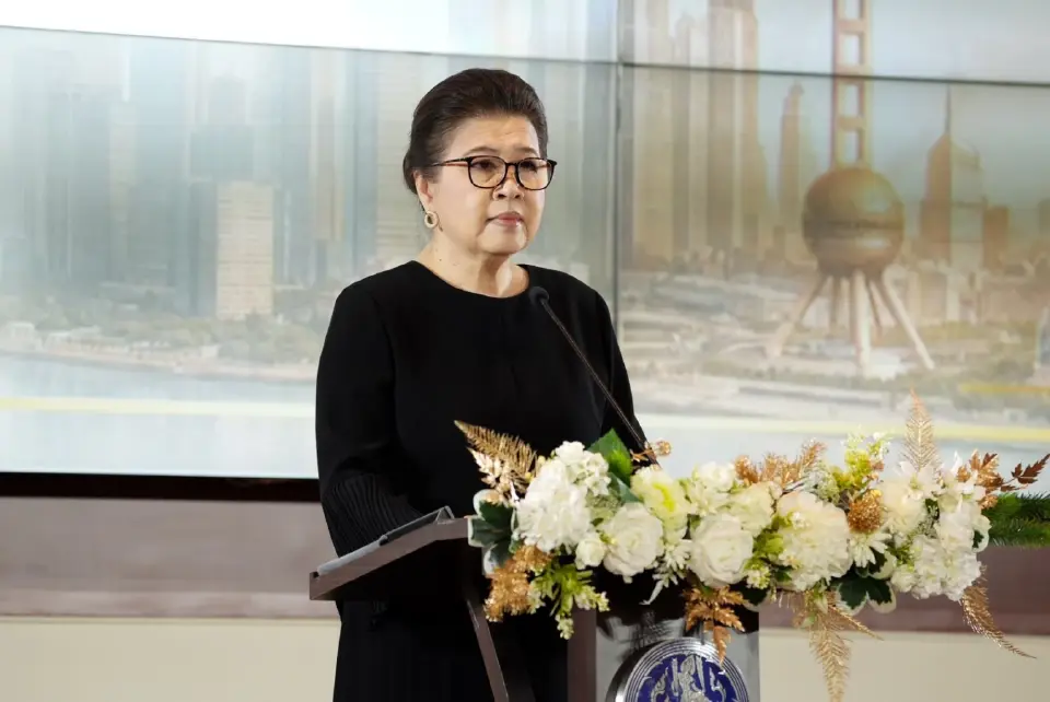 บรรจงจิตต์ อังศุสิงห์ ที่ปรึกษารัฐมนตรีว่าการกระทรวงพาณิชย์ ประธานเปิดโครงการ “ยกระดับผู้ประกอบการ SMEs รุกตลาด FTA” (ผลไม้และผลไม้แปรรูป)
