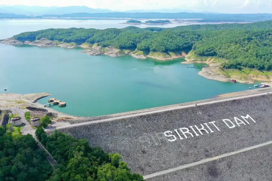 สถานการณ์น้ำในเขื่อน