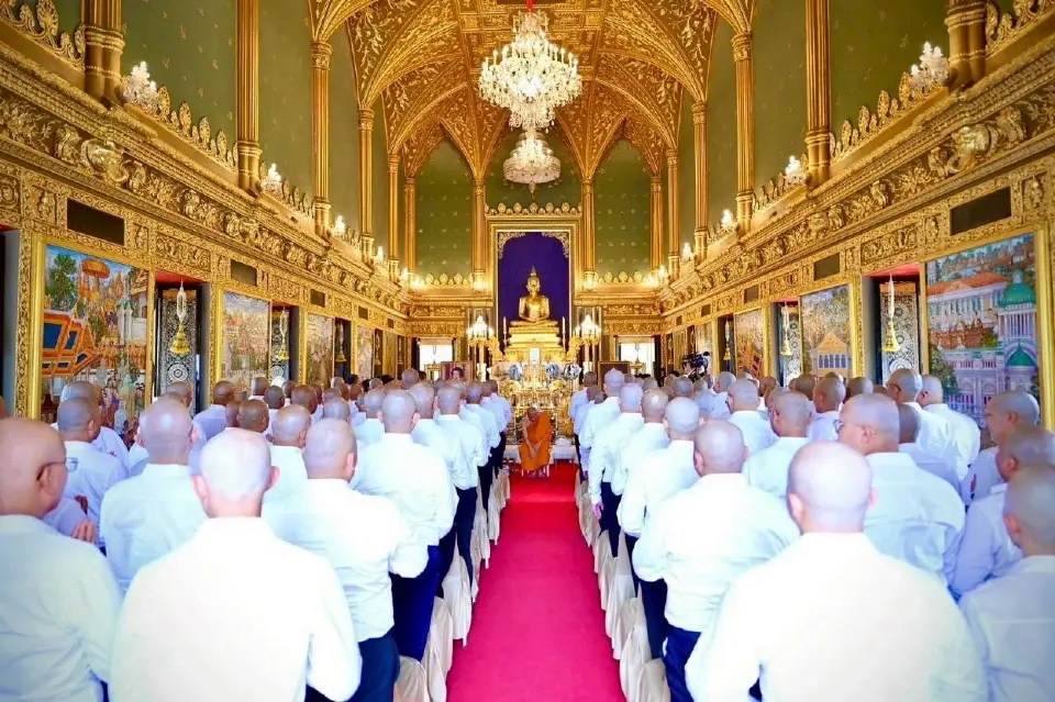 โครงการบรรพชาอุปสมบทในพระสังฆราชูปถัมภ์ ซึ่งรัฐบาลจัดขึ้นเพื่อถวายเป็นพระกุศลแด่ เจ้าฟ้าพัชรกิติยาภาฯ