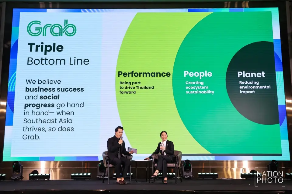 Grab เดินหน้าดัน EV-AI เปลี่ยนทุกออเดอร์-ทุกการเดินทาง ขับเคลื่อนสังคมคาร์บอนต่ำ